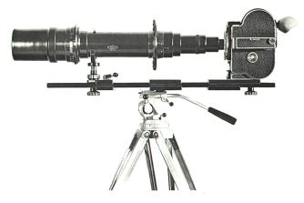 Intermediate support used on a Tripod